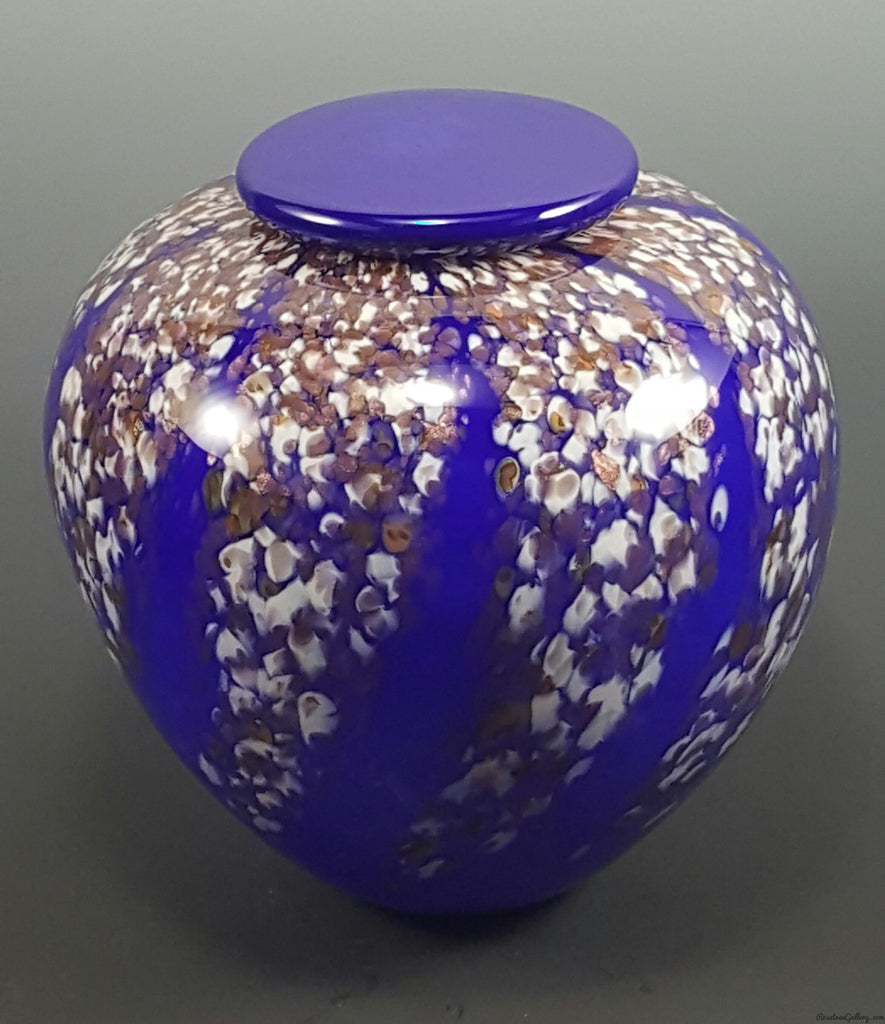 Wisteria Urn - Rosetree Blown Glass Studio and Gallery | New Orleans