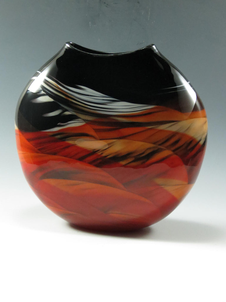 Medallion Vase - Rosetree Blown Glass Studio and Gallery | New Orleans