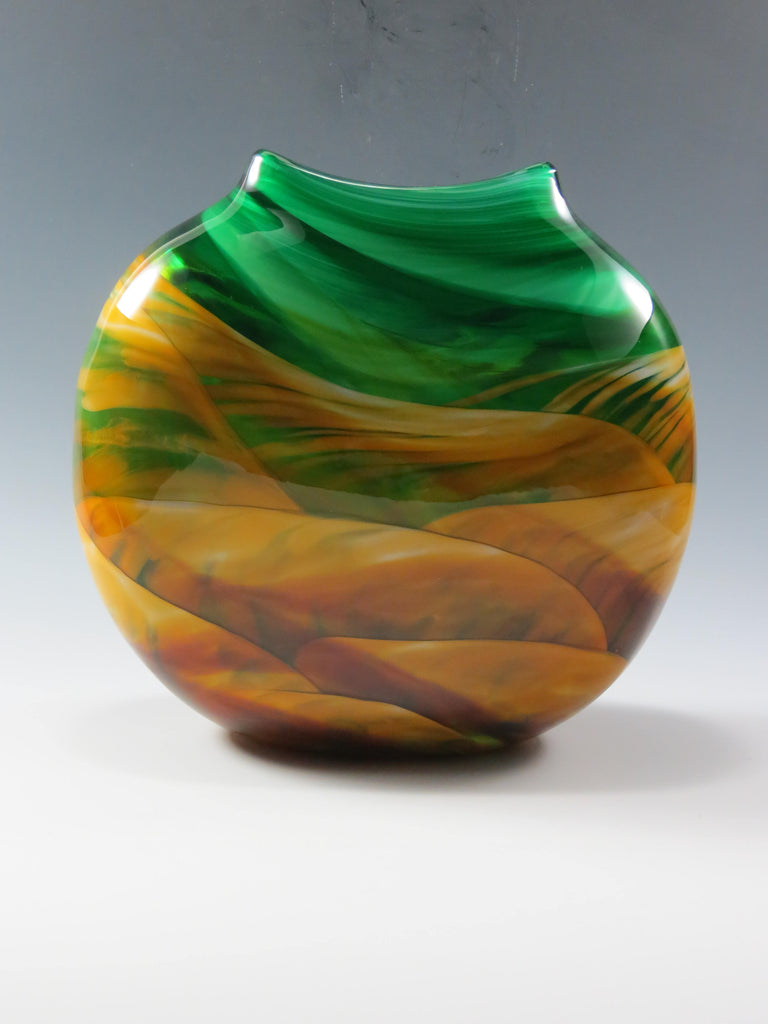 Medallion Vase - Rosetree Blown Glass Studio and Gallery | New Orleans