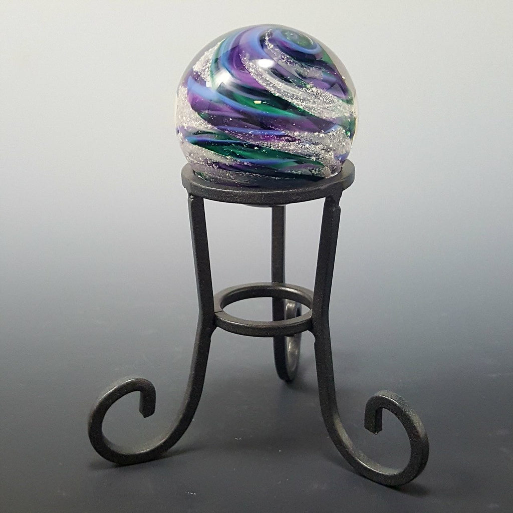 Memorial Glass - Globe or Paperweight - Rosetree Blown Glass Studio and Gallery