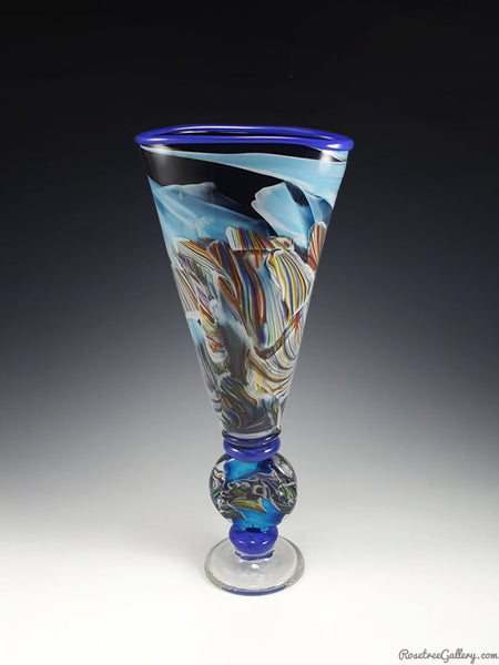 Transformation Totem Vase - Rosetree Blown Glass Studio and Gallery | New Orleans