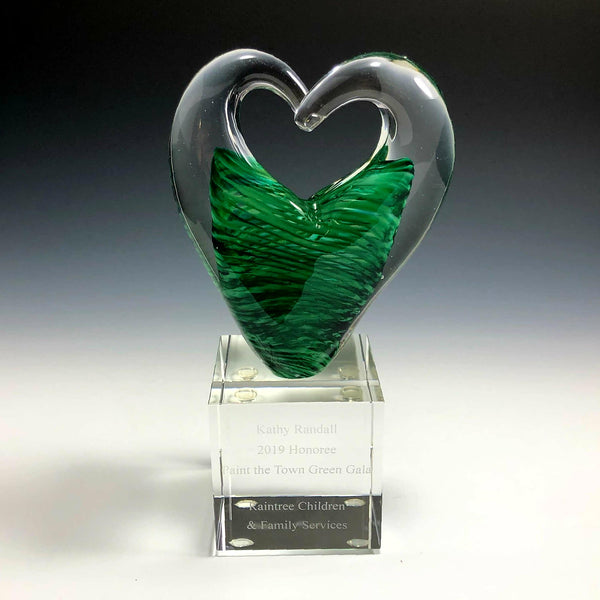 Triple Heart Award - Rosetree Blown Glass Studio and Gallery | New Orleans
