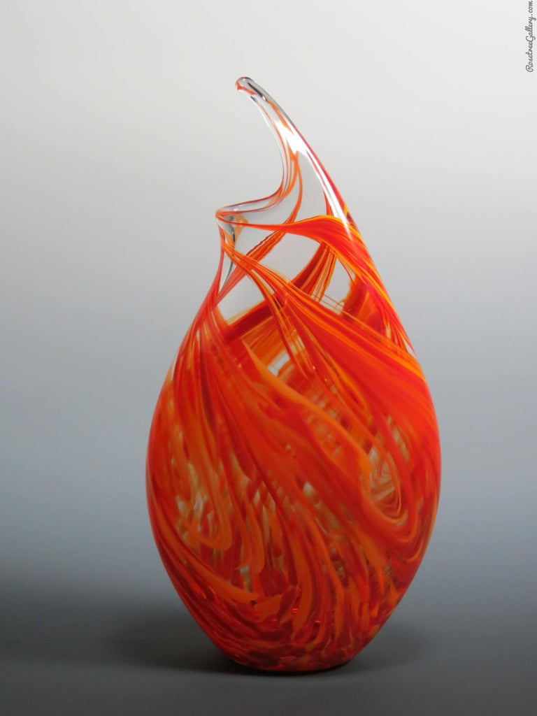 Wave Vase - Rosetree Blown Glass Studio and Gallery | New Orleans