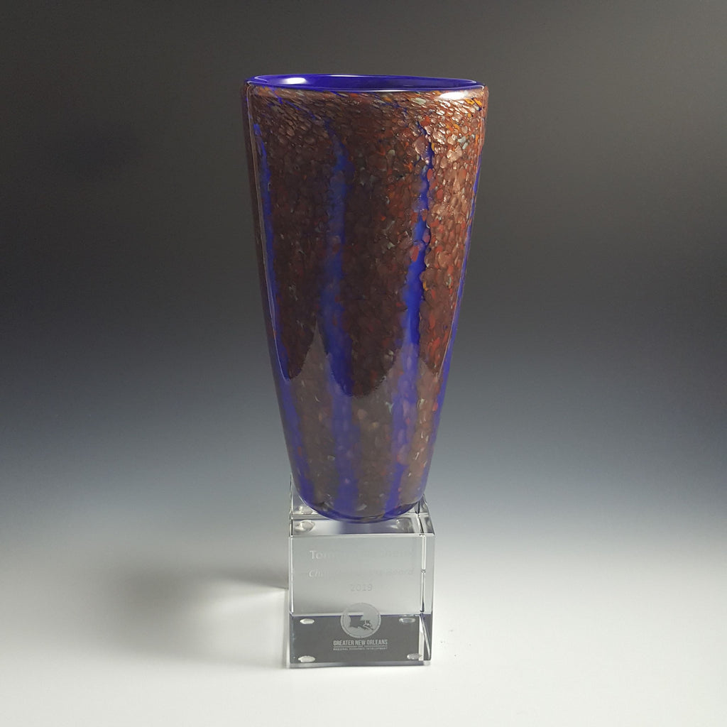 Wisteria Cone Award - Rosetree Blown Glass Studio and Gallery | New Orleans