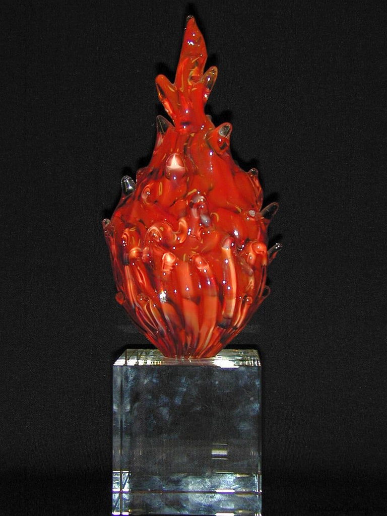 Flame Award - Rosetree Blown Glass Studio and Gallery | New Orleans