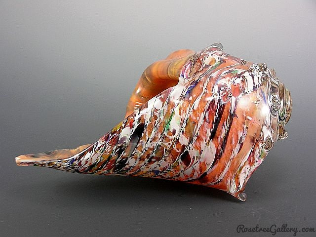 Conch Shell - Rosetree Blown Glass Studio and Gallery | New Orleans