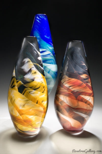 Genie Vase - Rosetree Blown Glass Studio and Gallery | New Orleans